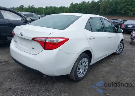 2016 Toyota Corolla Le from USA, damaged, VIN 2T1BURHE2GC507516